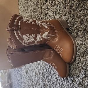 Toddler girls cowboy boots EUC